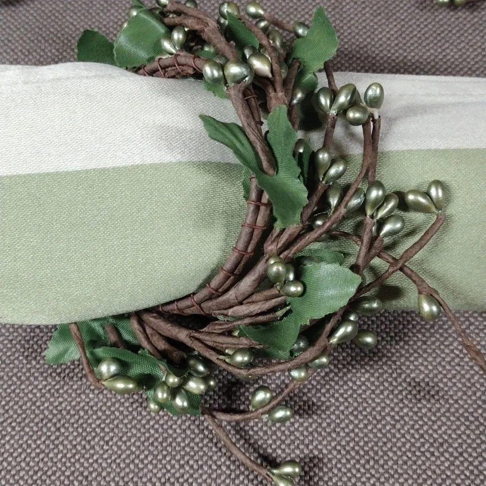 8 Rustic Napkin Ring Bundle